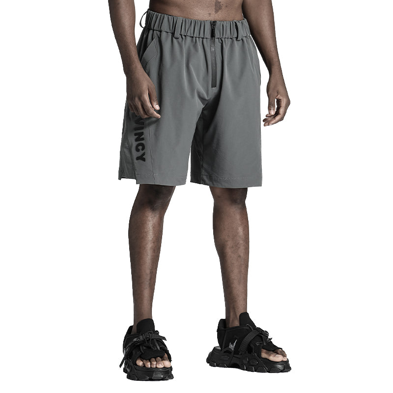 Patchwork panel Warrior Shorts With Water-Resistant For men