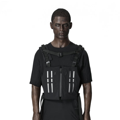 Tactical Warrior Bags (Backpacks & Bags) With Tactical Black Layering Vest Backpack For men