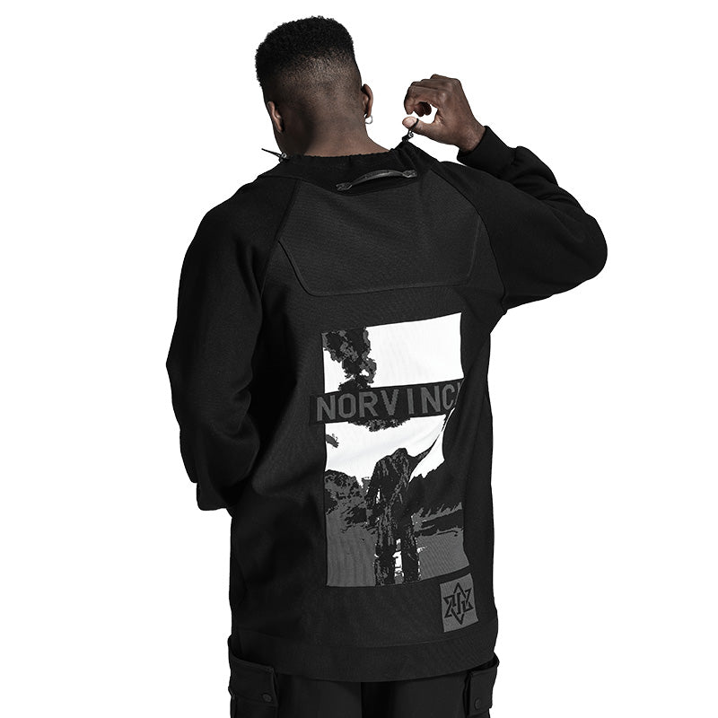 Avant-Garde Warrior Knitwear With Durable Ripstop For men
