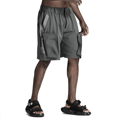 Loose/Relaxed Fit Warrior Shorts With Multi-Pocket Design For men