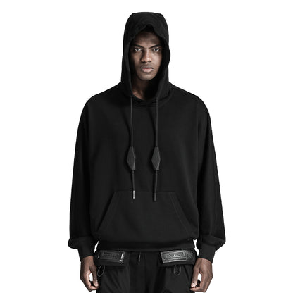 Streetwear Warrior Hoodies & Sweatshirts With Adjustable Drawstring For men