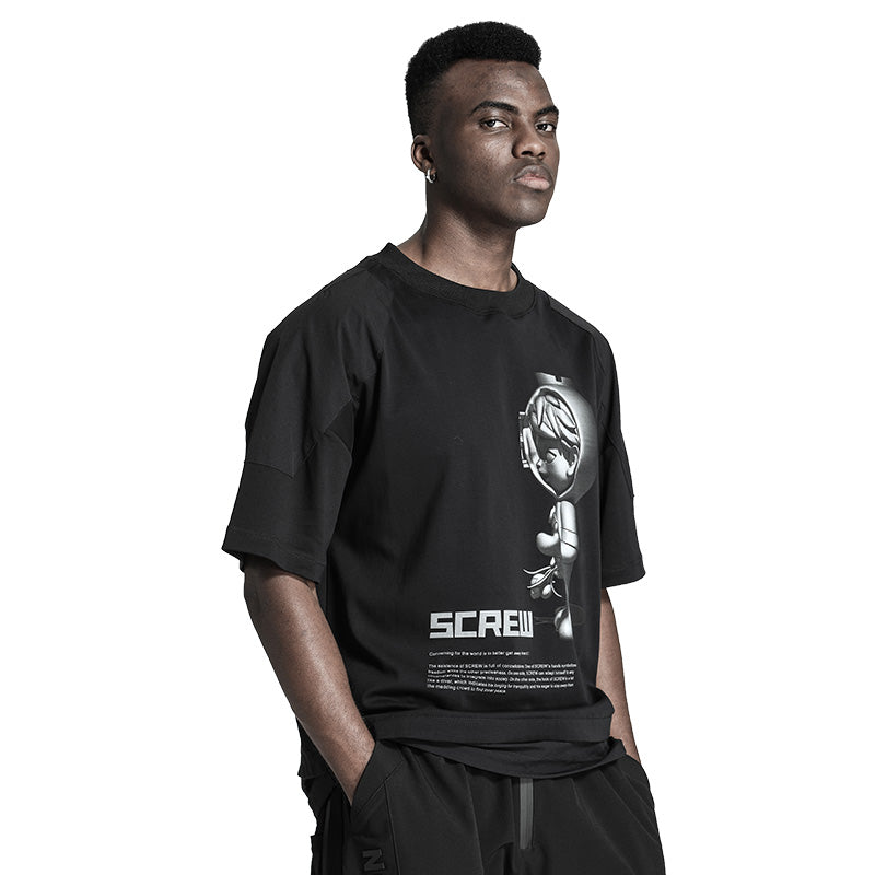 Streetwear Warrior T-Shirts With Durable Ripstop For men