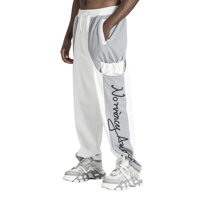 Avant-Garde Warrior Sweatpants With Adjustable Drawstring For men