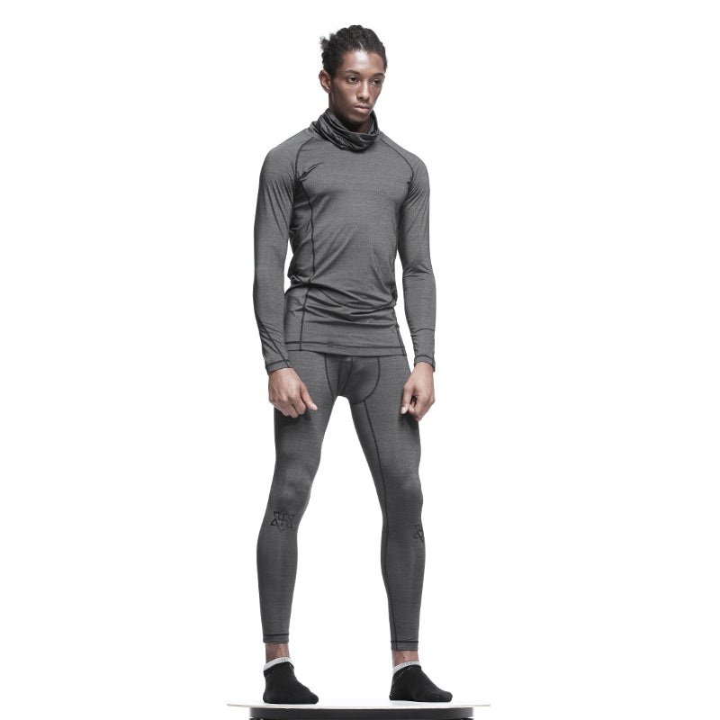 Slim Fit Warrior Base Layer Tops With Quick-Dry Fabric For men