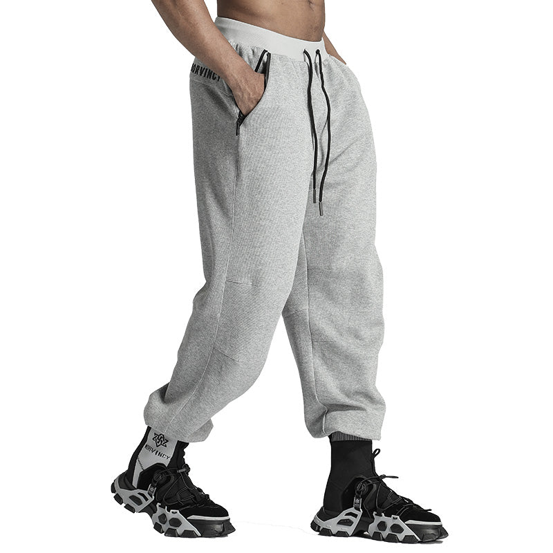 Minimalist Warrior Sweatpants With Adjustable Drawstring For men