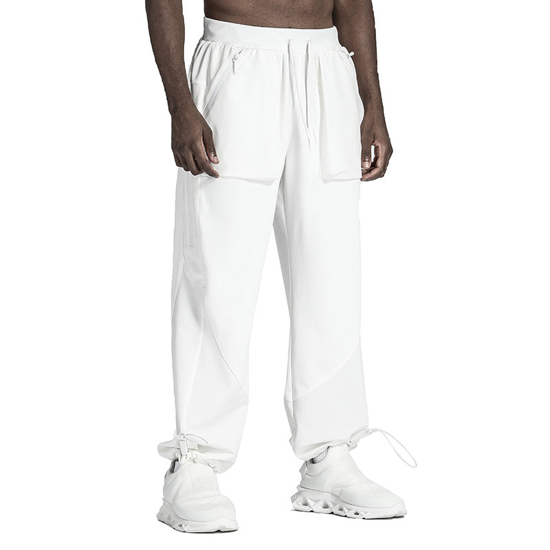 Minimalist Warrior Sweatpants With Adjustable Drawstring For men