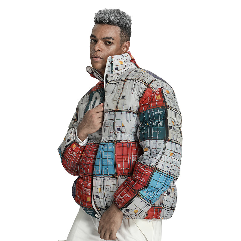 Streetwear Warrior Padded Jackets With Windproof For men