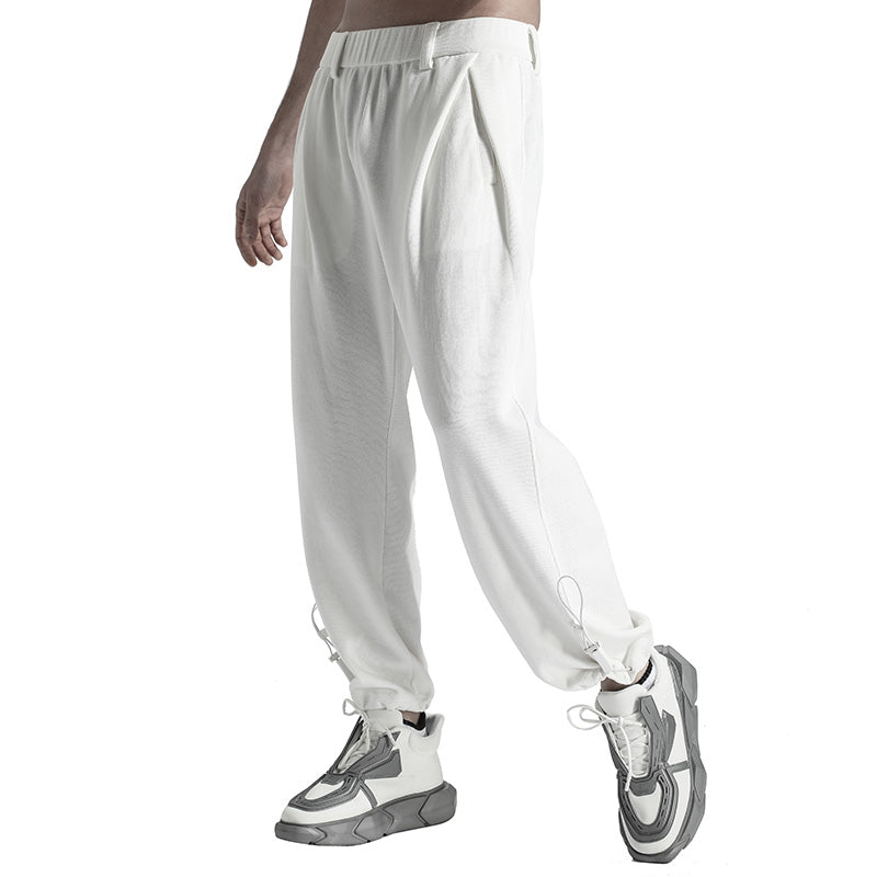 Minimalist Warrior joggers With Elastic Waistband For men