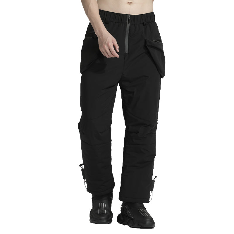 Loose/Relaxed Fit Warrior Fleece / Cotton Pants With Durable Ripstop For men
