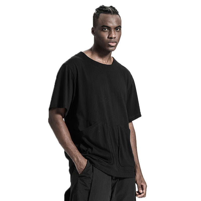 Utilitarian Warrior T-Shirts With Multi-Pocket Design For men