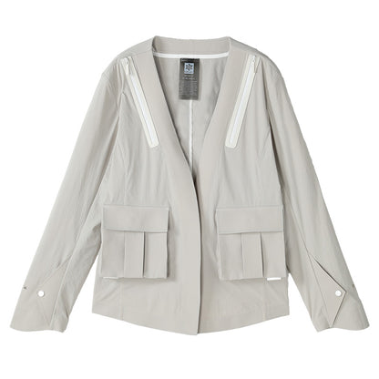 Futuristic Design Warrior Jackets With Magnetic Buckles For men