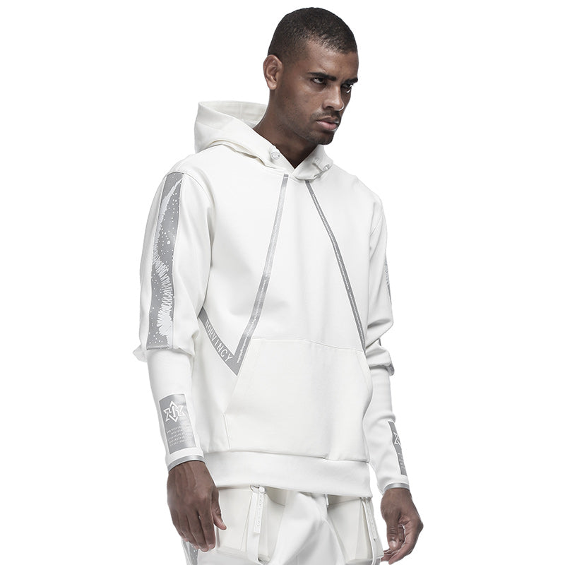 Cyberpunk Aesthetic Warrior Hoodies & Sweatshirts With Ribbed Cuffs/Hem For men