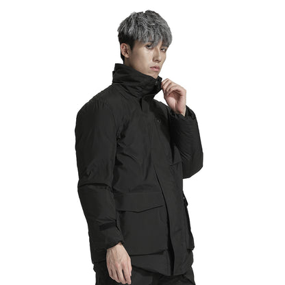 Minimalist Warrior Down Jackets With Two-Way Zipper For men