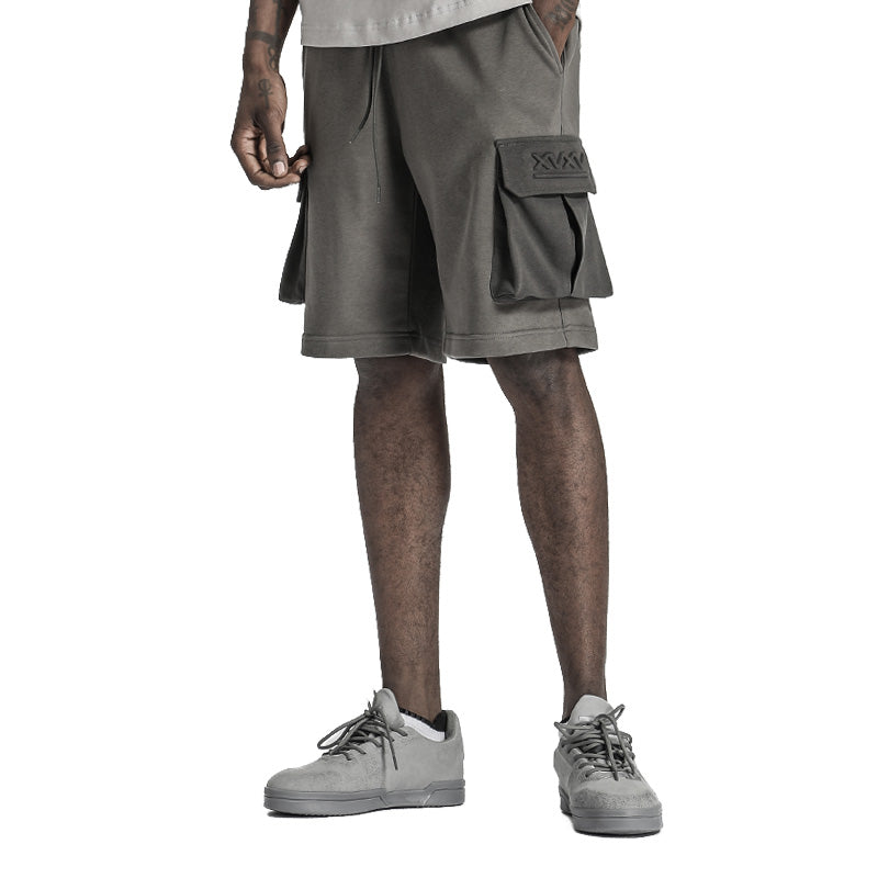 Minimalist Warrior Shorts With Multi-Pocket Design For men