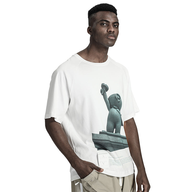 Streetwear Warrior T-Shirts With Durable Ripstop For men