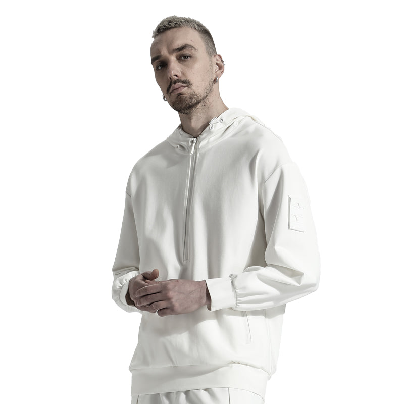 Avant-Garde Warrior Hoodies & Sweatshirts With Ribbed Cuffs/Hem For men