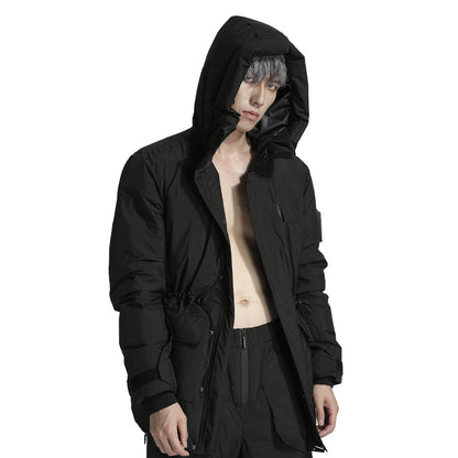 Slim Fit Warrior Down Jackets With Lightweight Insulation For men