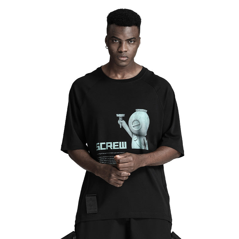 Streetwear Warrior T-Shirts With Durable Ripstop For men