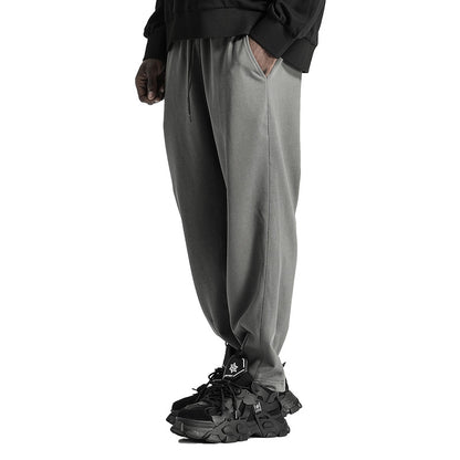 Minimalist Warrior Sweatpants With Elastic Waistband For men