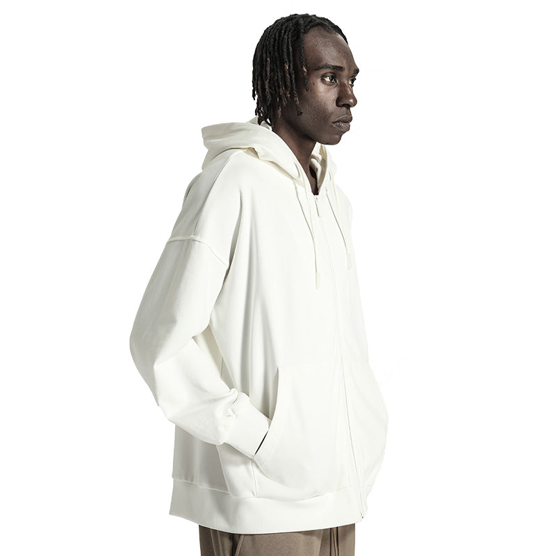 Minimalist Warrior Hoodies & Sweatshirts With Ribbed Cuffs/Hem For men