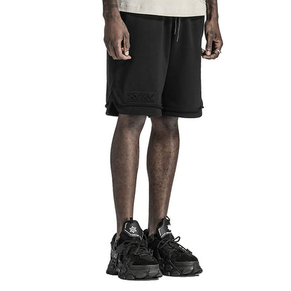 Minimalist Warrior Shorts With Elastic Waistband For men