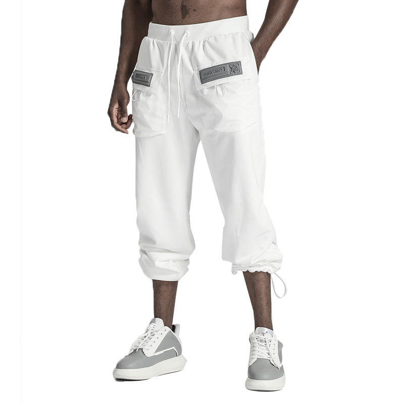 Minimalist Warrior Sweatpants With Adjustable Drawstring For men