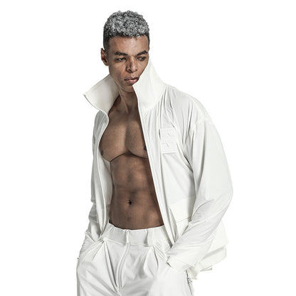 Utilitarian Warrior Jackets With Multi-Pocket Design For men