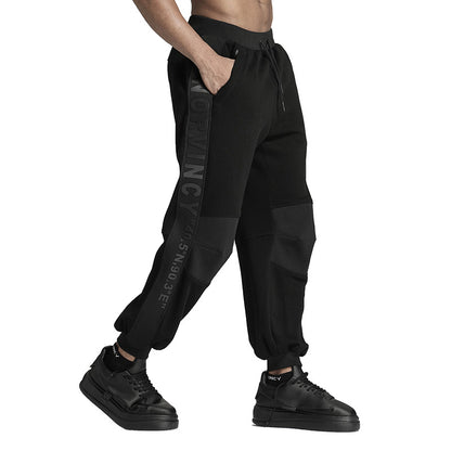 Avant-Garde Warrior Sweatpants With Adjustable Drawstring For men