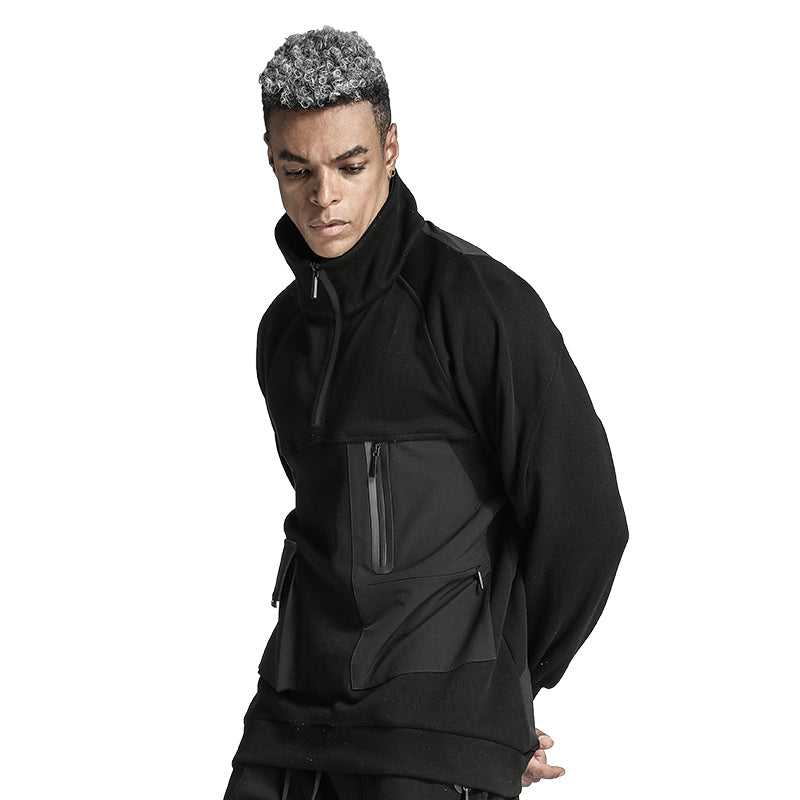 Avant-Garde Warrior Hoodies & Sweatshirts With Adjustable Drawstring For men