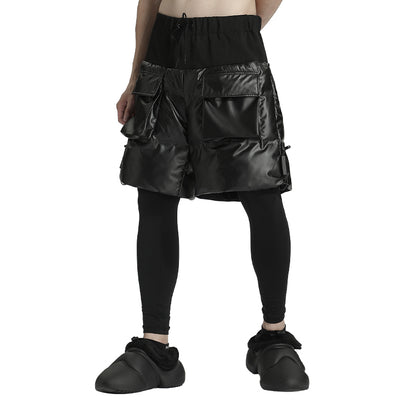 Streetwear Warrior Fleece / Cotton Pants With Elastic Waistband For men
