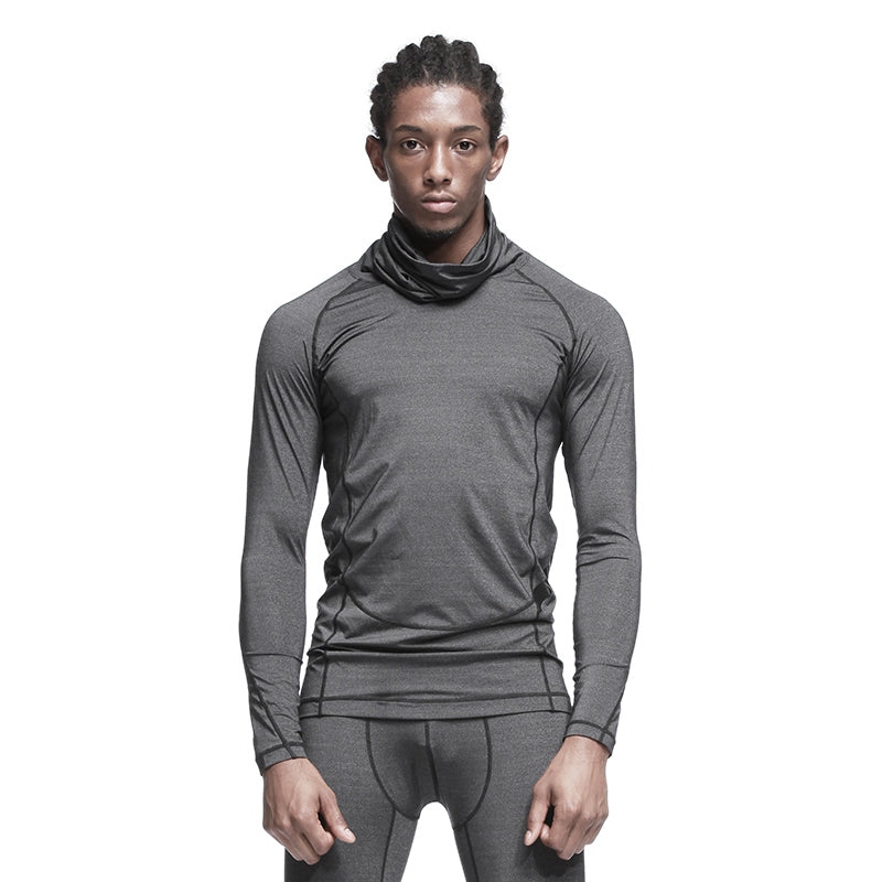Slim Fit Warrior Base Layer Tops With Quick-Dry Fabric For men