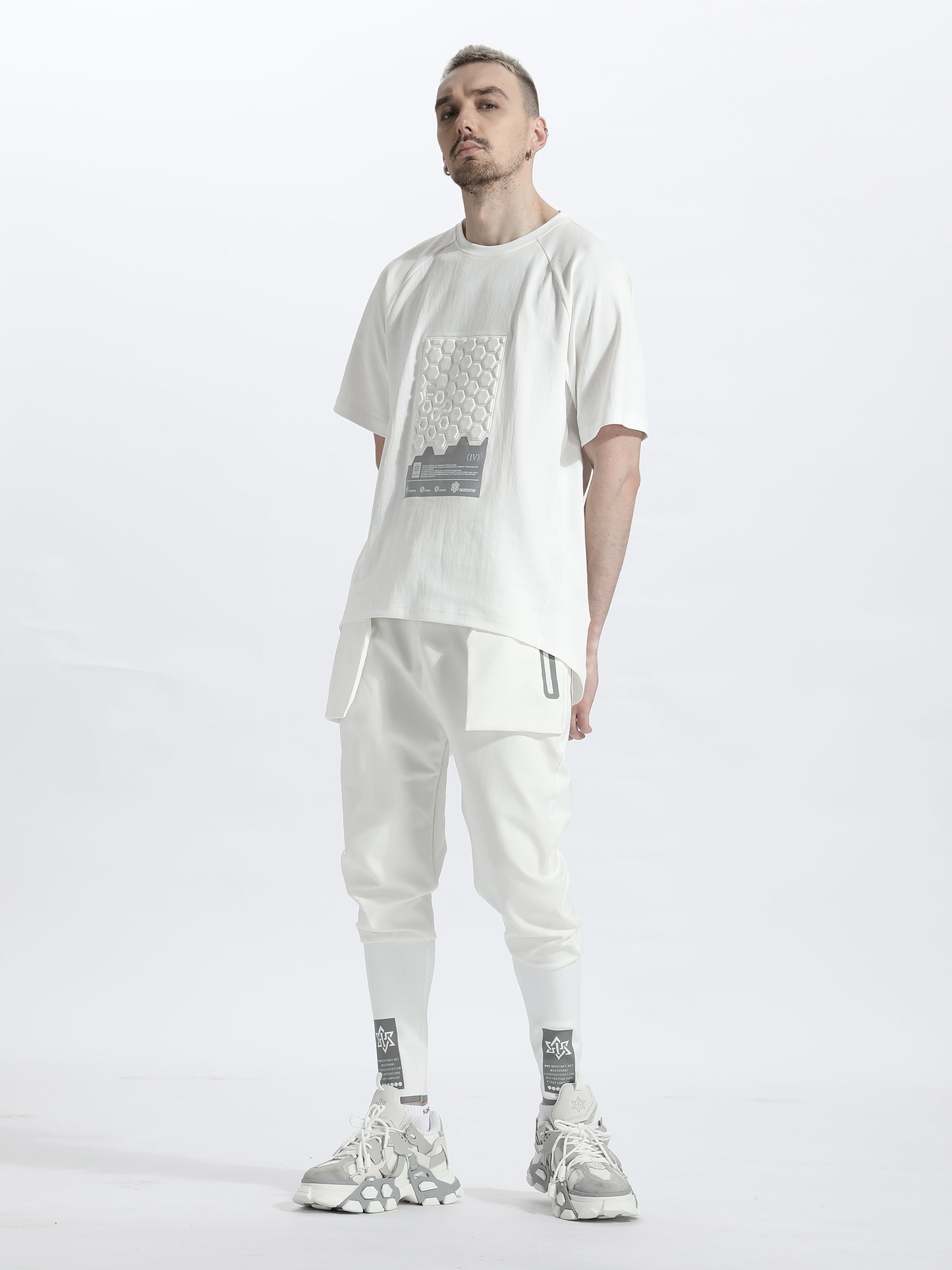 Futuristic Design Warrior T-Shirts With Durable Ripstop For men