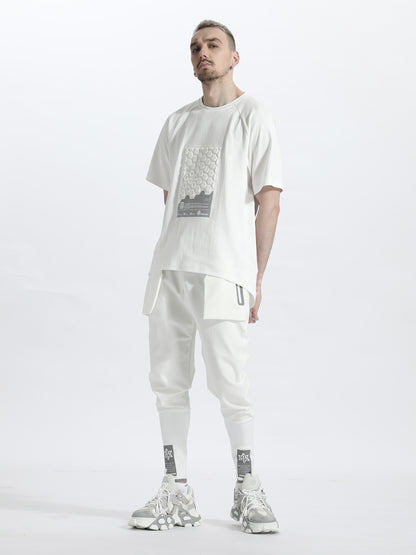 Futuristic Design Warrior T-Shirts With Durable Ripstop For men