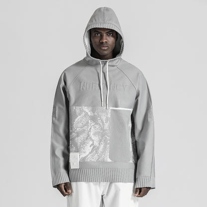 Avant-Garde Warrior Knitwear With Durable Ripstop For men