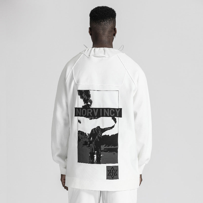 Avant-Garde Warrior Knitwear With Durable Ripstop For men