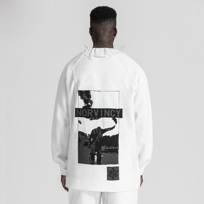 Avant-Garde Warrior Knitwear With Durable Ripstop For men