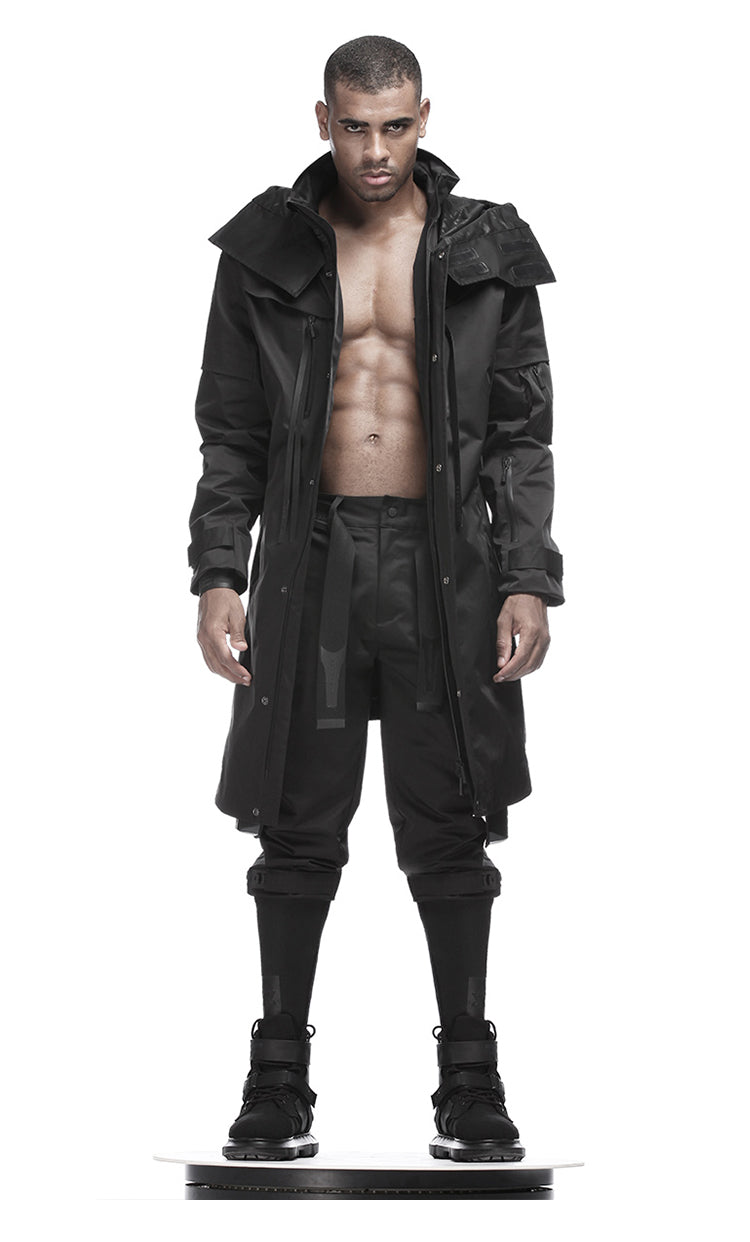 Longline Warrior Coats With Windproof For men