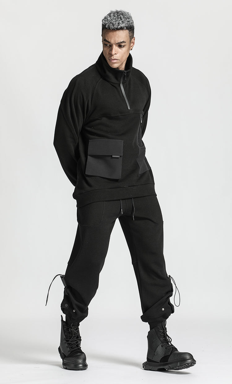 Minimalist Warrior Sweatpants With Elastic Waistband For men