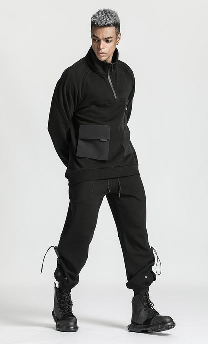 Minimalist Warrior Sweatpants With Elastic Waistband For men