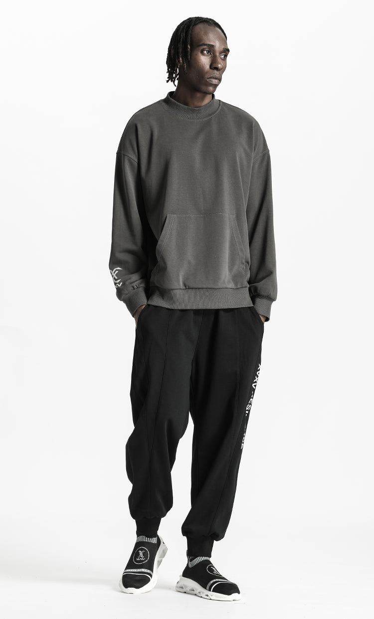 Minimalist Warrior Sweatpants With Elastic Waistband For men