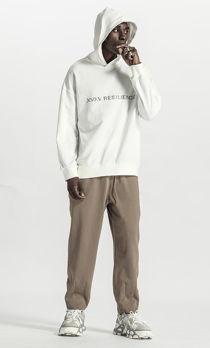 Streetwear Warrior Hoodies & Sweatshirts With Ribbed Cuffs/Hem For men