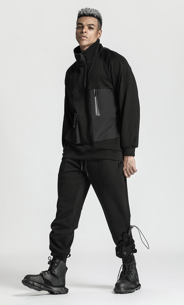 Avant-Garde Warrior Hoodies & Sweatshirts With Adjustable Drawstring For men