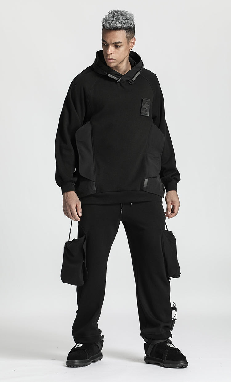 Minimalist Warrior Hoodies & Sweatshirts With Multi-Pocket Design For men