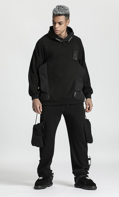 Minimalist Warrior Hoodies & Sweatshirts With Multi-Pocket Design For men