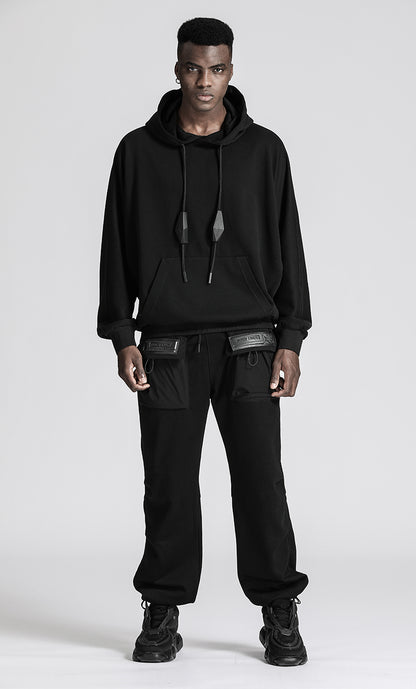 Streetwear Warrior Hoodies & Sweatshirts With Adjustable Drawstring For men