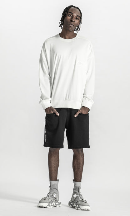 Minimalist Warrior Shorts With Elastic Waistband For men