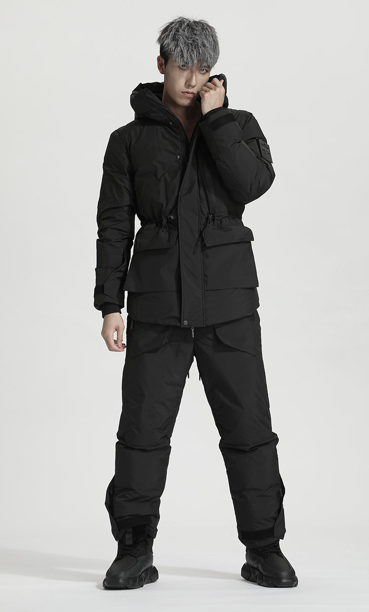Slim Fit Warrior Down Jackets With Lightweight Insulation For men