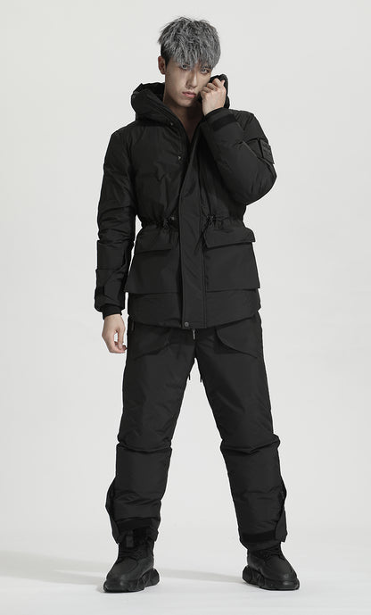 Slim Fit Warrior Down Jackets With Lightweight Insulation For men