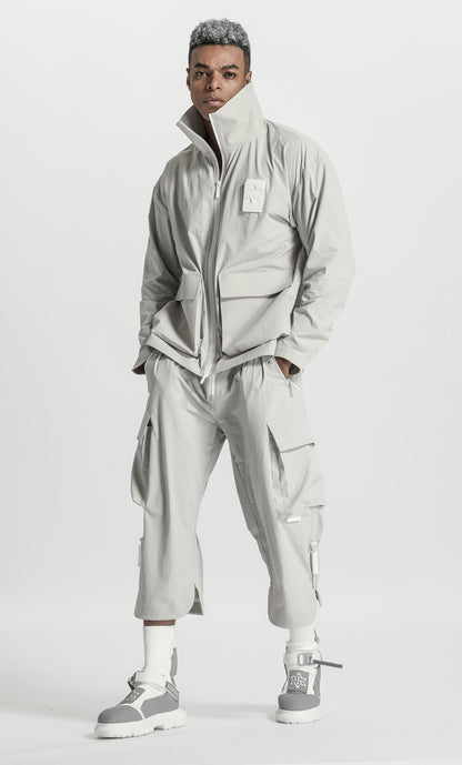 Utilitarian Warrior Jackets With Multi-Pocket Design For men