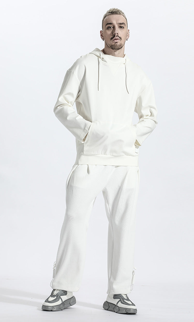 Avant-Garde Warrior Hoodies & Sweatshirts With Ribbed Cuffs/Hem For men